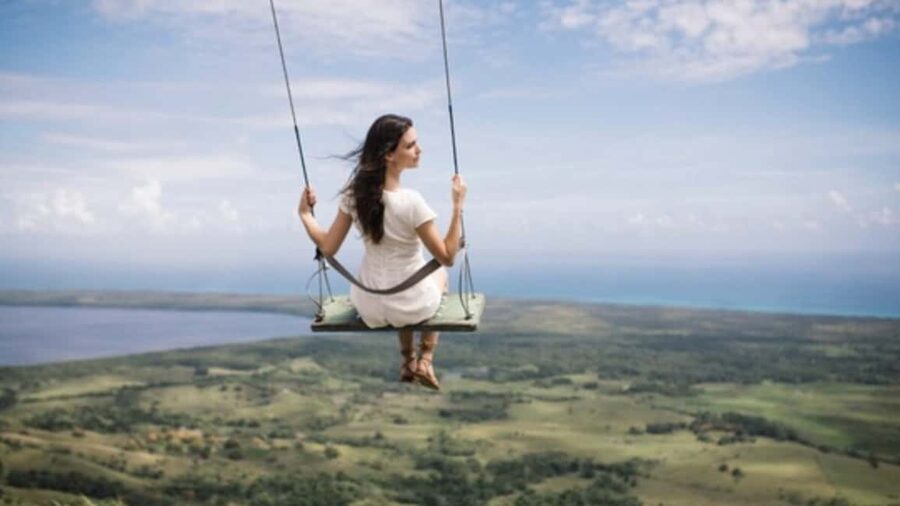 From Punta Cana: Redonda Mountain & Emerald Coast Tour - Montaña Redonda: swing time, big views, and why the height matters