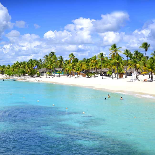 From Punta Cana: Saona Island Full-Day Tour with Lunch - Natural Swimming Pool: Clear water, shallow depth, and the 30-minute window