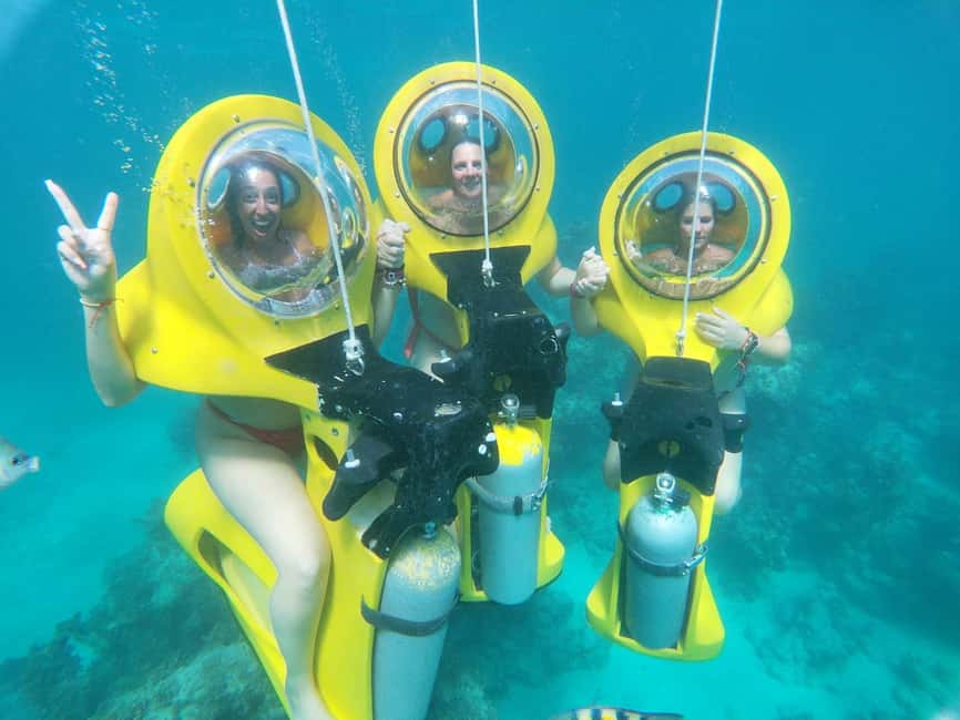 From Punta Cana: ScubaDoo, Snorkel & Glass Bottom Boat Tour - Key Points at a Glance