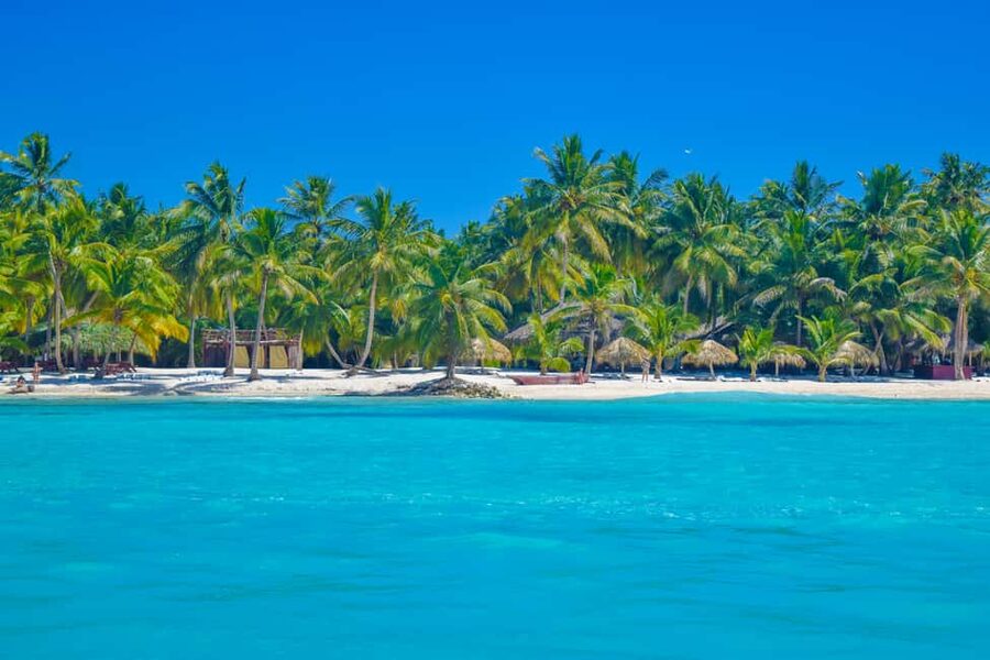 From Santo Domingo: Saona Island Day Trip w/ Lunch & Drinks - Lunch at 1:00 pm buffet: filling, predictable, and timed right