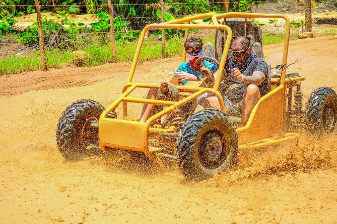 Full-day Buggy & Party Boat tour: snorkel, open bar, cave pool - Punta Cana in one day: buggy, snorkeling, and cave-pool time