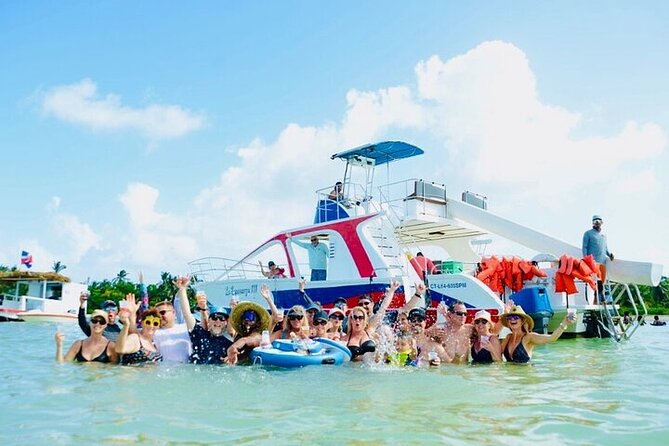 Full Day Tour in Punta Cana with Dune Buggy and Catamaran - Natural pool time: the calm ending to a long day