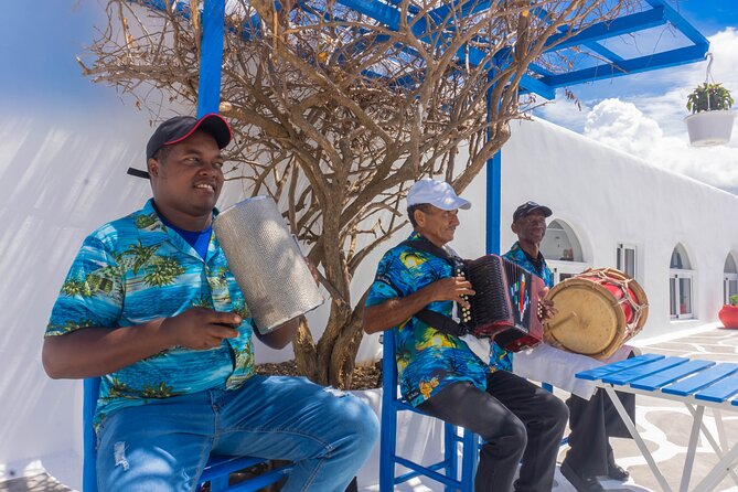 GreekLand The Santorini at Puerto Plata plus City Tour - Caribbean flavors on the route: sancocho, tropical fruit, and mineral water