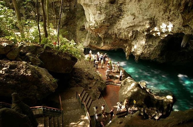 Guided Full Day City Tour in Santo Domingo from Punta Cana - 3 Eyes National Park: limestone caves and the crystal lakes you came for