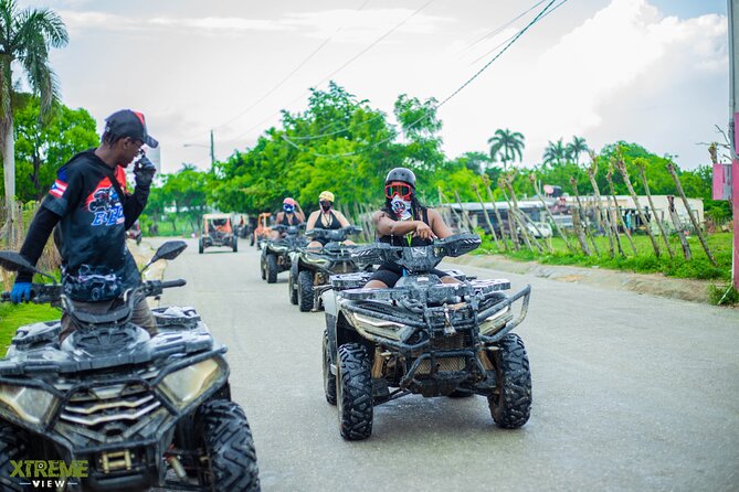 Half Day Adventure 4X4, ATV, Visit Macao Beach and a River cave - Ranch Return Ride: Wildlife, Flowers, and the End-of-Day Vibe