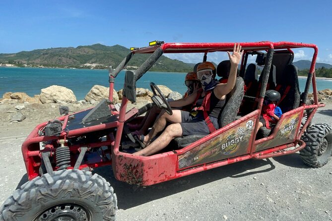 Half-Day Buggy Guided Adventure for Amber Cove and Taino Bay - Maimon countryside driving: the fun part that’s also the wet part