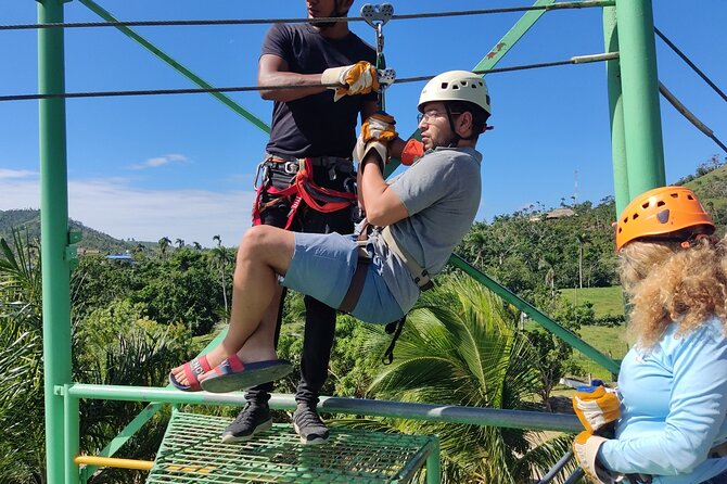 Half-day Zip Lining in Punta Cana - Tobacco Factory Visit and a Dominican House Stop