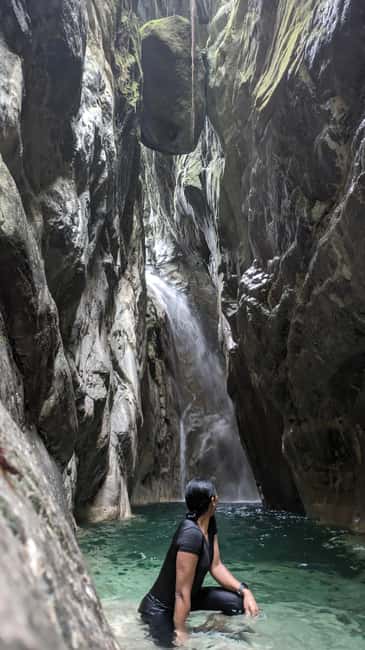 Hiking Tabernacle Thundering Waterfall - Optional water slides and cliff jumping: thrill level is your choice