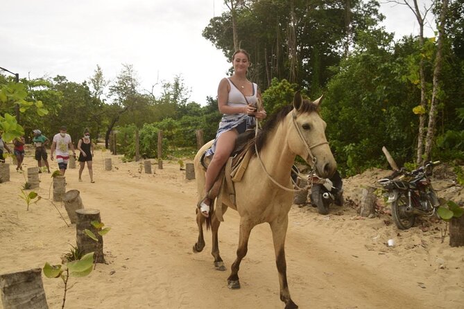 Horseback riding along Macao beach from Punta Cana - From rural ranch to the sand: what the beginning feels like