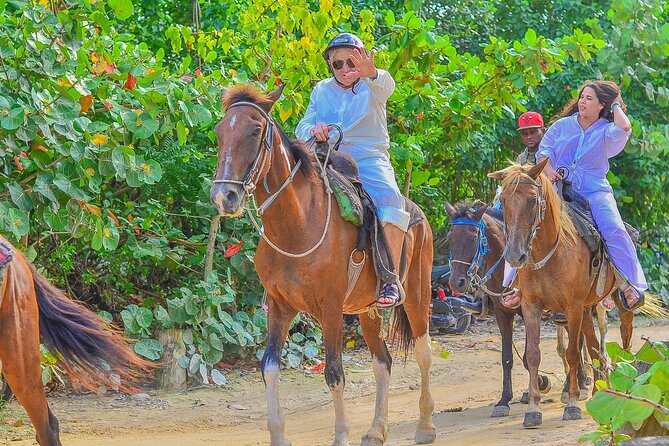 Horseback Riding Excursion to Macao Beach in Punta Cana - The countryside route: Macao village life, red soil, and farm animals