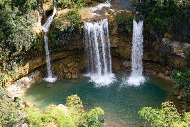 Hotels - Airbnb & villas pick up - WATERFALLS OF DAMAJAGUA - Lunch Break and the Imbert Craft Market Stop