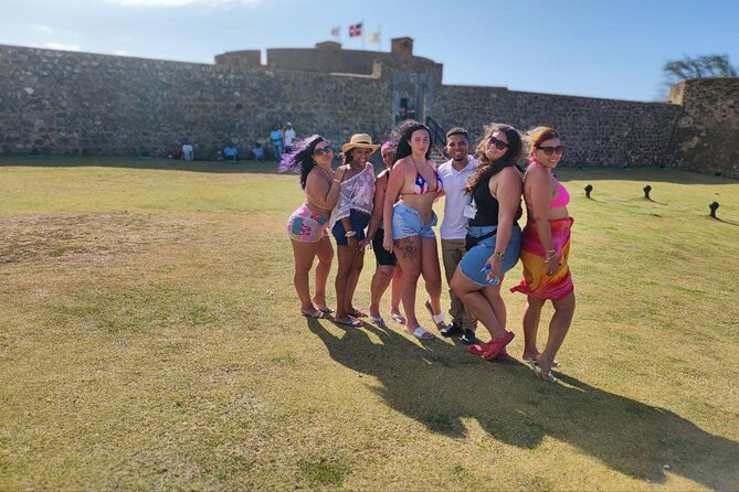 Interaction with Monkey Tour & city tour in Puerto Plata - Pink Street, Central Park, and Catedral San Felipe: the classic Puerto Plata hits
