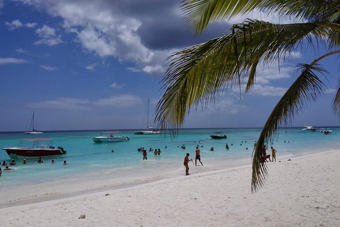 Isla Saona El Paraiso del Caribe - Speedboat ride and the natural pool swim stop