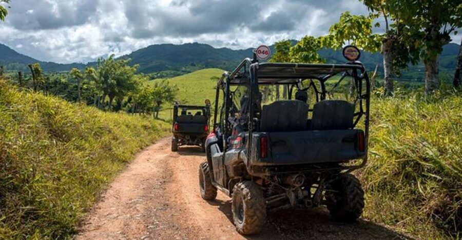 Jarabacoa: Baiguate Waterfall ATV Tour with Entry Ticket - Meeting point reality: exchange your voucher, then find the guide