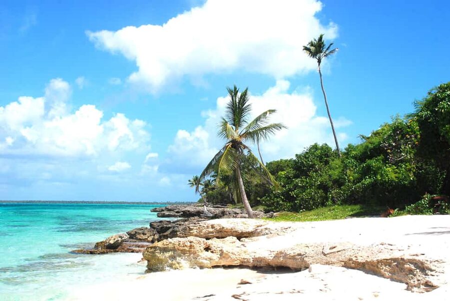 La Romana: Saona Crusoe VIP for cruise guests - Catuano Beach lunch and hammock break: the “real vacation” portion