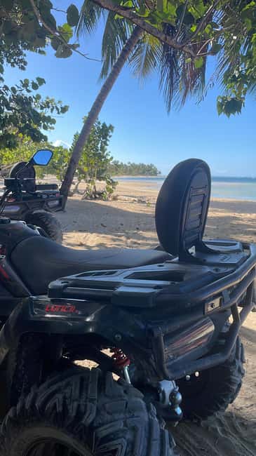 Las Terrenas: Private Coffee Trail ATV Tour in Samana - The mangrove-beach natural swimming pool: the perfect cool-down finish