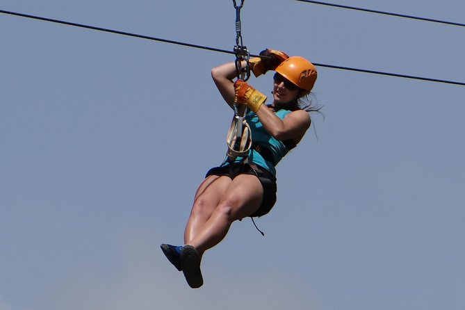 Mega Zip and Ride in Dominican Countryside - Zipping over the tropical canopy: 7 cables, river crossing, and real adrenaline