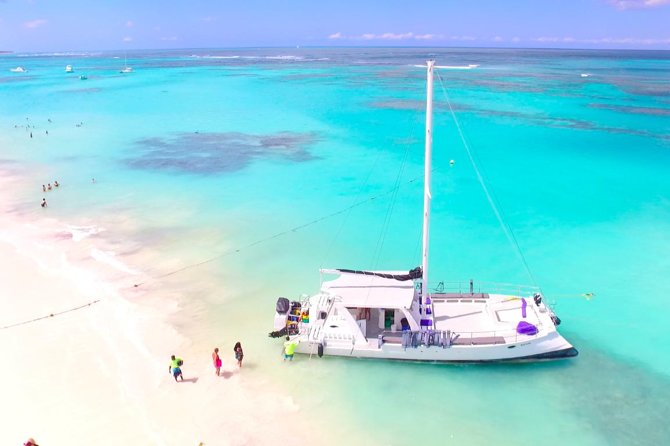PACKAGE DEAL Catamaran- Snorkeling - Hooka Diving - Parasailing - A 2 pm Punta Cana combo: what this day actually feels like