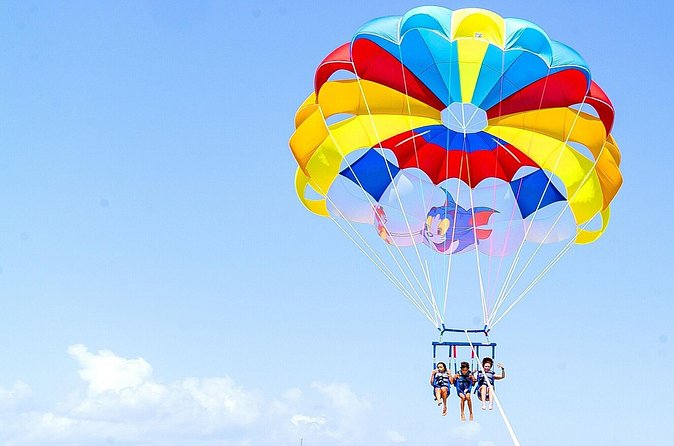 Parasailing in Bavaro - Lunch With a Local Family, Plus a School Stop