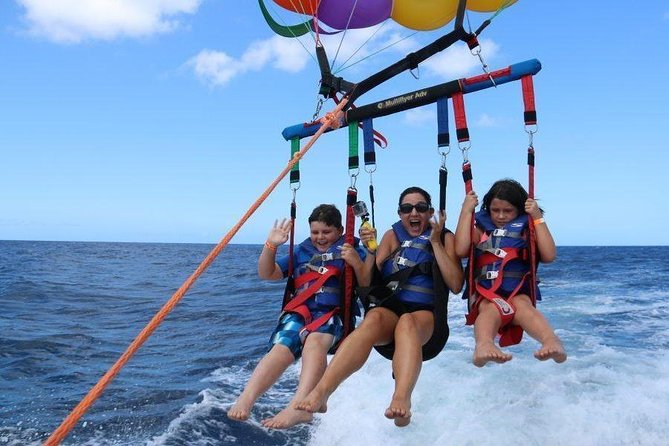Parasailing in Punta Cana - How the Punta Cana Paragliding Works (Speedboat Tow + 150 m Height)