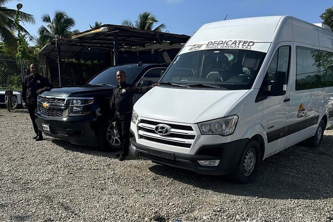 Private Airport Transfer from Punta Cana and Miches Dom Rep - What’s Included in Your Door-to-Door Transfer ($75 Per Person)