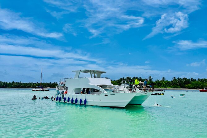 Private Catamaran Cruise with Slide & unlimited drinks - Playa Los Corales: Your First Water Stop and What to Expect