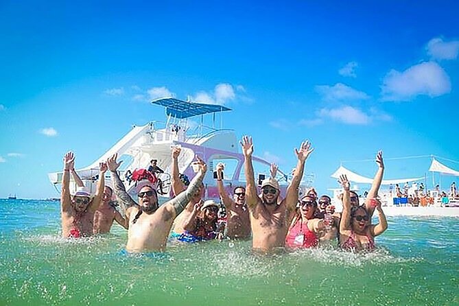 Private Catamaran Party with Snorkeling and Unlimited Drink - Stop 2: the natural pool sandbank walk-in experience