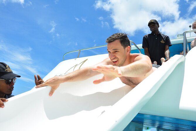 Private Luxury Double Slide Party Boat - The Bavaro stop: coastal cruising around major resort areas