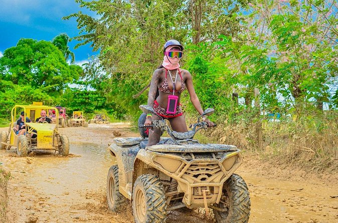 Private Punta Cana ATV Tour Adventure - The local products pause: typical house, coffee, and mamajuana