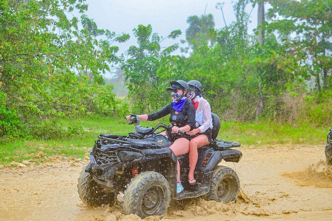 Private Punta Cana ATV Tour Adventure - Stop 2: Los Hoyos del Salado cenote and the 25-foot cool-down