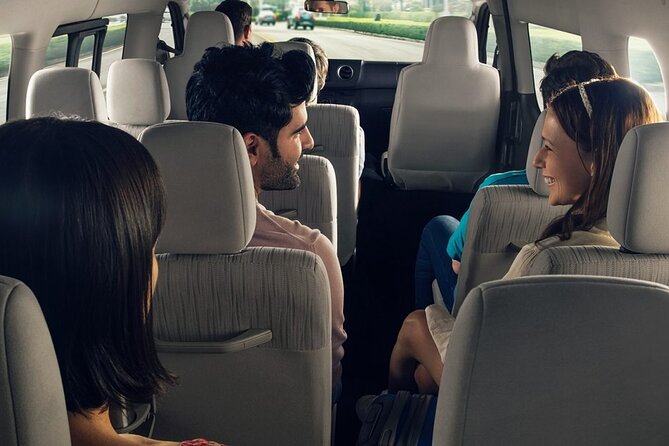 Private transportation from PUJ to hotels in Punta Cana - Inside the ride: air-conditioning, luggage support, and driver service
