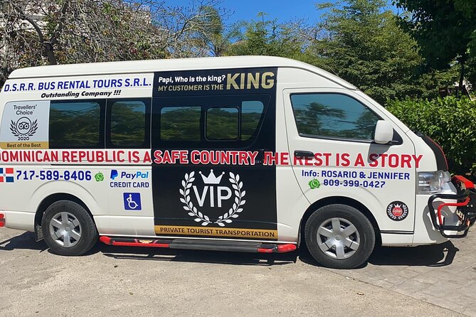 Puerto Plata Airport Transfer to Sosua - On-board comfort: bottled water, Bluetooth music, and internet