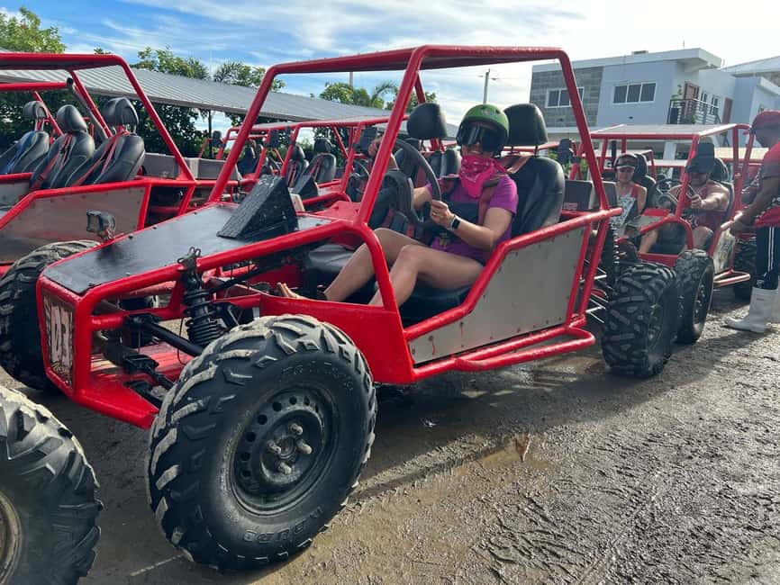 Puerto Plata: Buggy for 2 Excursion - Driving Through Dirt Roads, Streams, and a Beach Moment