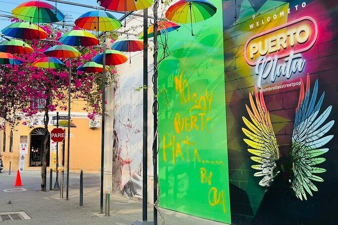 Puerto Plata City Tour Amber Cove Taino Bay Hotels - Umbrella Street and Pink Street: the photo stops that still feel local