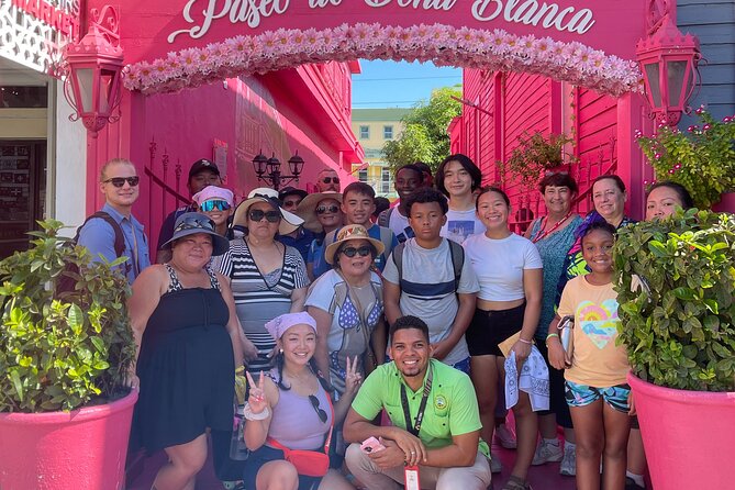Puerto plata City Tour POP - Pink Street (Paseo de Doña Blanca): photos first, then move on