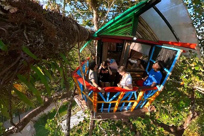 Punta Cana 3in1 Adventure: Los Haitises Park, Waterfall & Montaña - Montaña Redonda: 1,000 Feet Up for 360° Views and Giant Swings