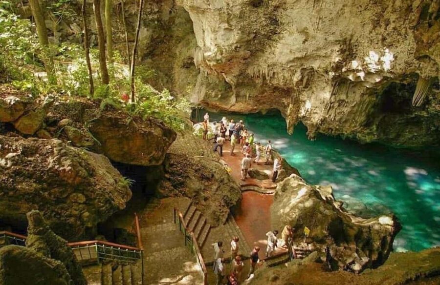 Punta Cana: All Inclusive Santo Domingo Full-Day City Tour - Los Tres Ojos (Three Eyes National Park): the cave lakes and the stair workout