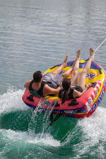 Punta Cana Aqua Karting, Buggy, Adventure Jet Ski and more - Inflatable Obstacle Course: a floating playground for all ages