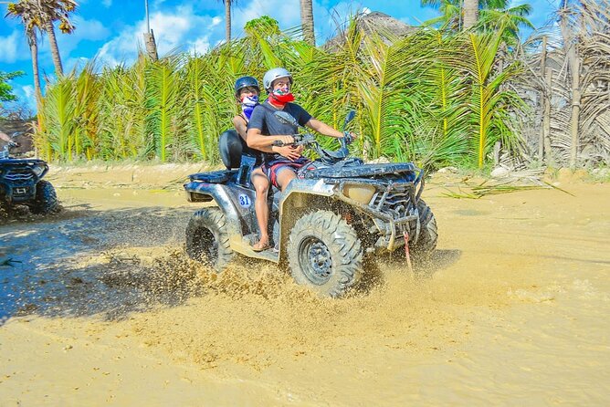 Punta Cana ATV and Buggy Adventure with Exclusive Visits - Taíno Cave at Domitai Park: history stop with real water conditions