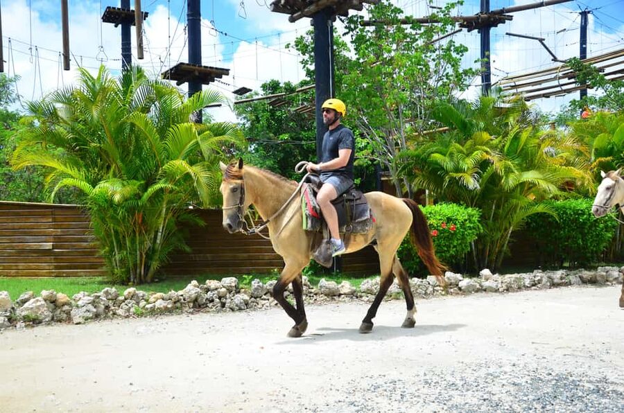 Punta Cana: Bavaro Adventure Park Full-Access Ticket & Lunch - Ziplining: a 6-circuit course built for repeat thrills
