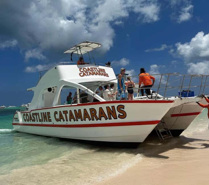 Punta Cana: Booze Cruise with Snorkel and Natural Pool Stop - Onboard Catamaran Time: Drinks, Snacks, and Crew Energy