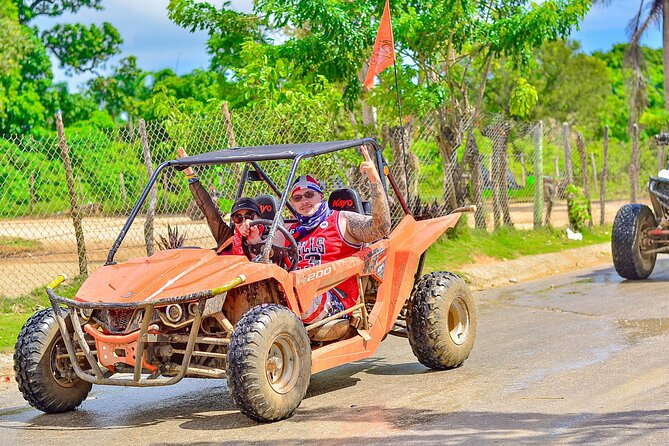 Punta Cana Buggy Adventure to Macao Beach with Taino Cave Swim - The Macao Beach start and the buggy ride through dunes and jungle paths