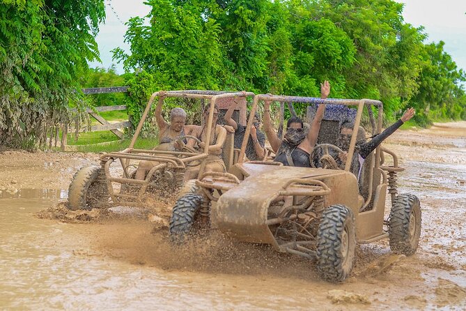 Punta Cana Buggy with Chocolate, Coffee & Cave Swim - Six zip lines: where the adrenaline ramps up