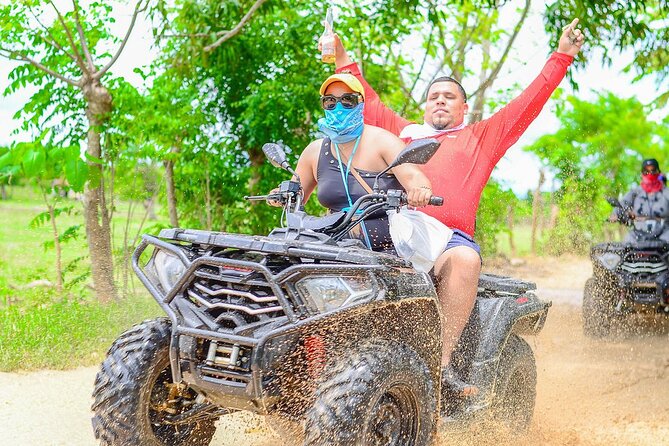 Punta Cana Buggy with Chocolate, Coffee & Cave Swim - Macao Beach: a calmer pause with Caribbean water time