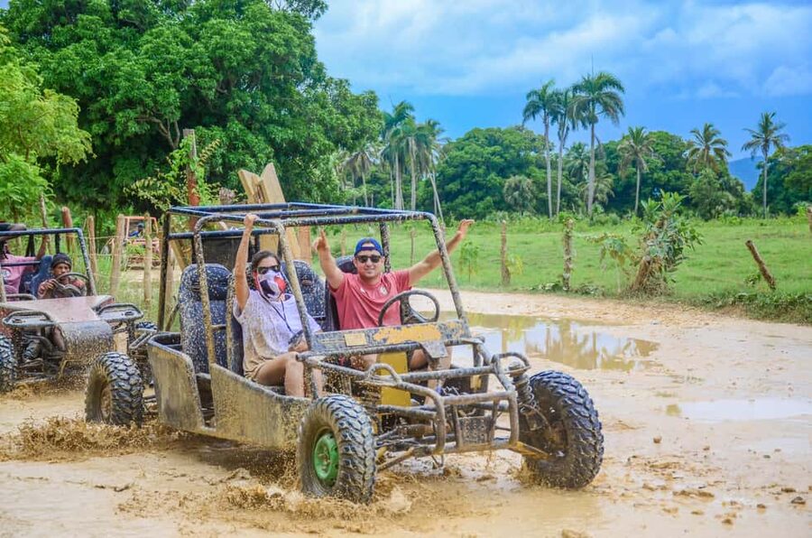 Punta Cana: Countryside and Macao Beach Half-Day Buggy Tour - Vehicles, comfort, and the one risk you should plan for