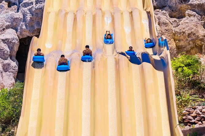 Punta Cana: El Dorado Water Park Entry Ticket with Transportation - The ride lineup: vertical funnel, lazy river, and the family mix