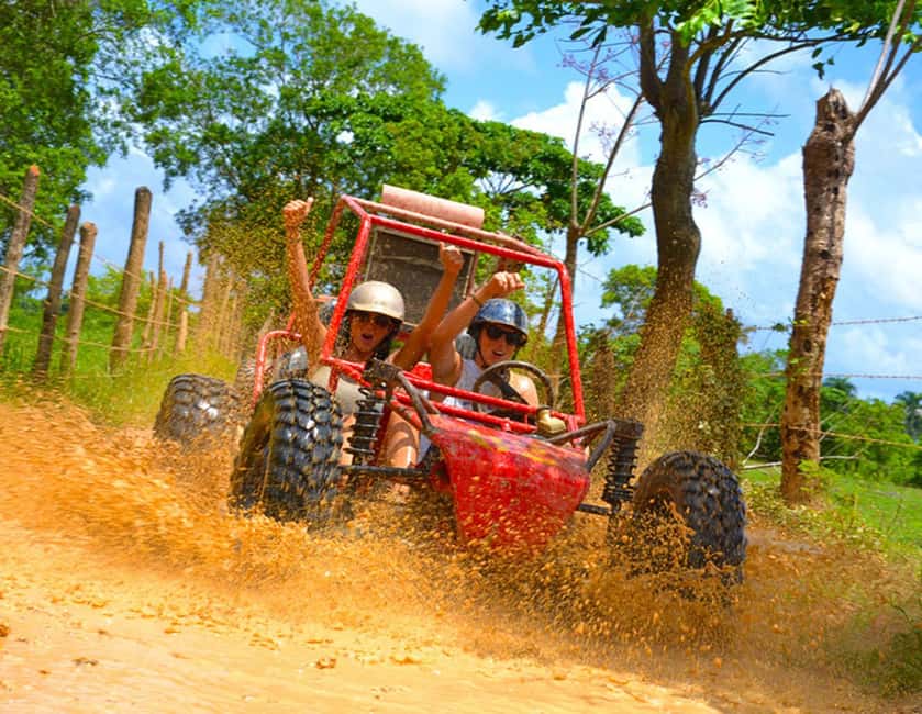 Punta Cana: Extreme Buggy Tour with River Cave & Macao Beach - Getting behind the controls: steep terrain and real mud time