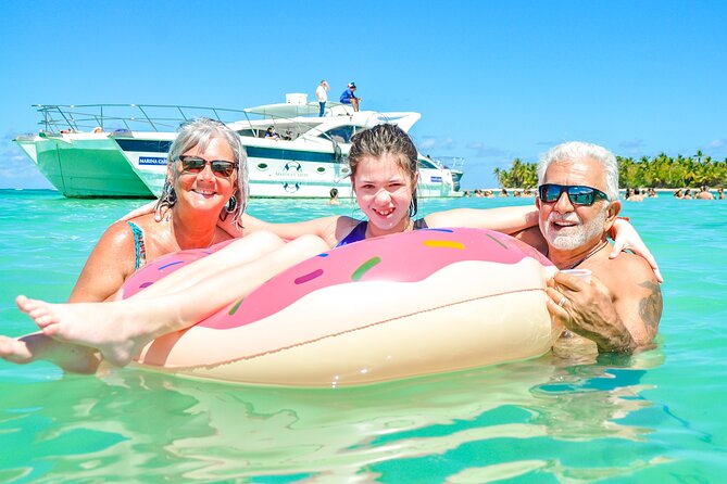 Punta Cana Family Boat Trip and snorkeling - Included brunch-style food: nachos and salsa that hit the spot