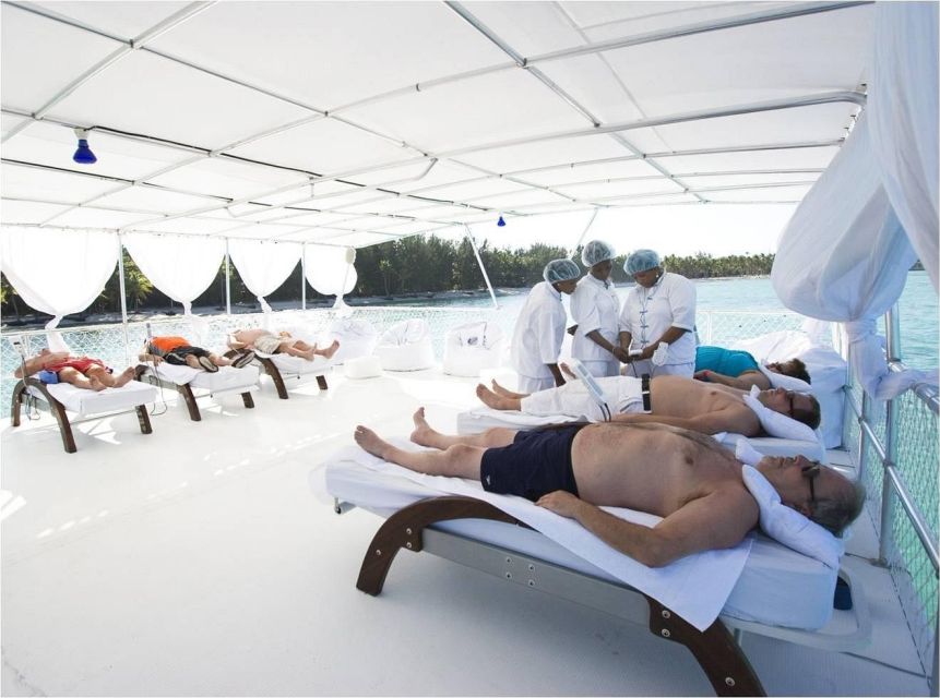 Punta Cana Floating Ocean Spa Experience with Massage & Yoga - Electronic Ionization Machines: What the Program Claims