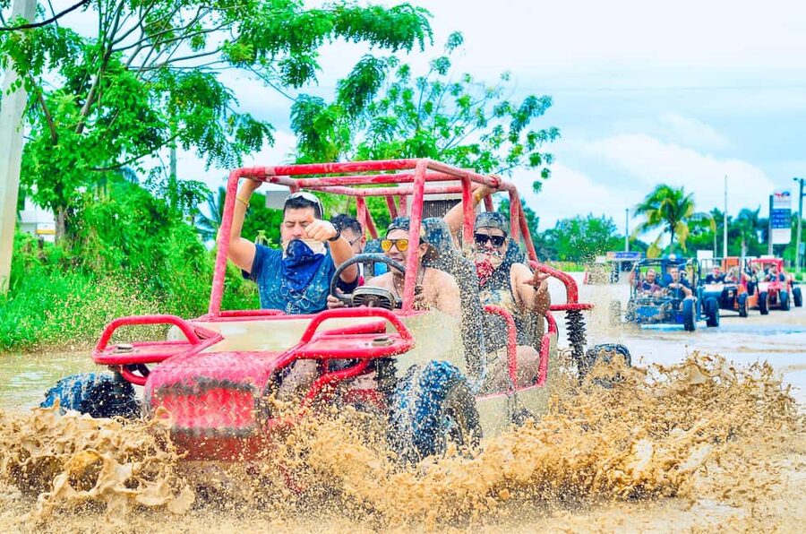 Punta Cana: Half-Day Buggy Tour with PickUp & Macao Beach - Getting there: pickup, safety talk, and the moment you buckle in